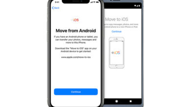 Transfer Data from Android to iPhone