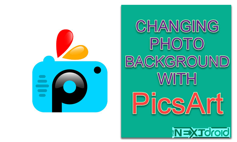 Change Background with PicsArt